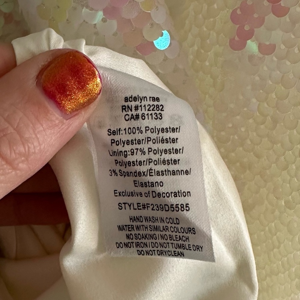 NWOT Konnie Iridescent Sequin Midi Dress - Picture 6 of 7